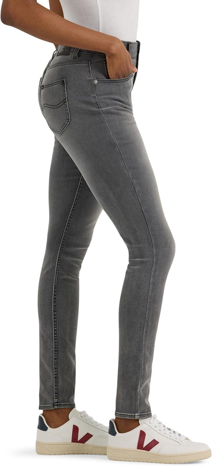 imageLee Womens Ultra Lux Comfort with Flex Motion Skinny Leg Jean with Ever FitStorm Clouds