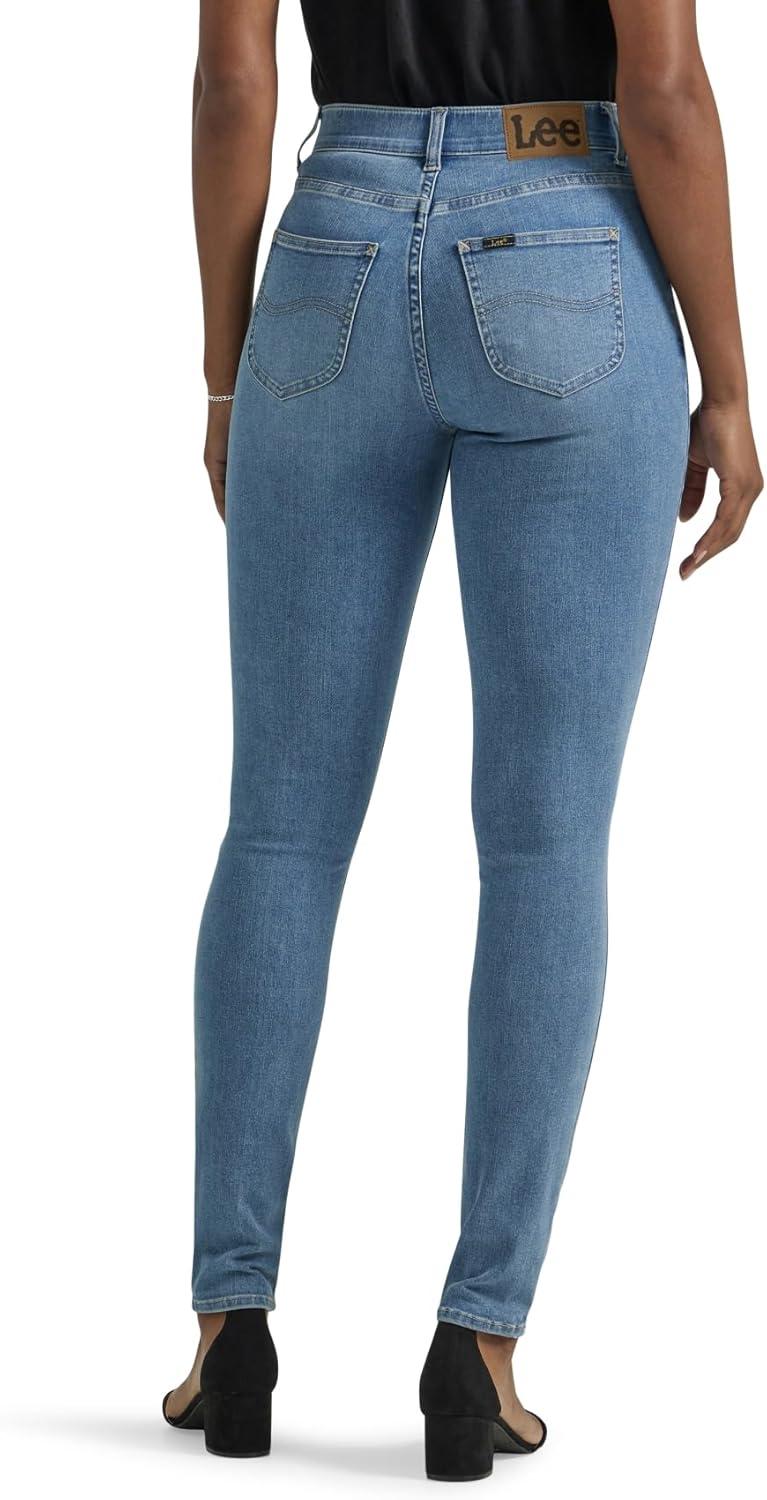 imageLee Womens Ultra Lux Comfort with Flex Motion Skinny Leg Jean with Ever FitSugar Cloud