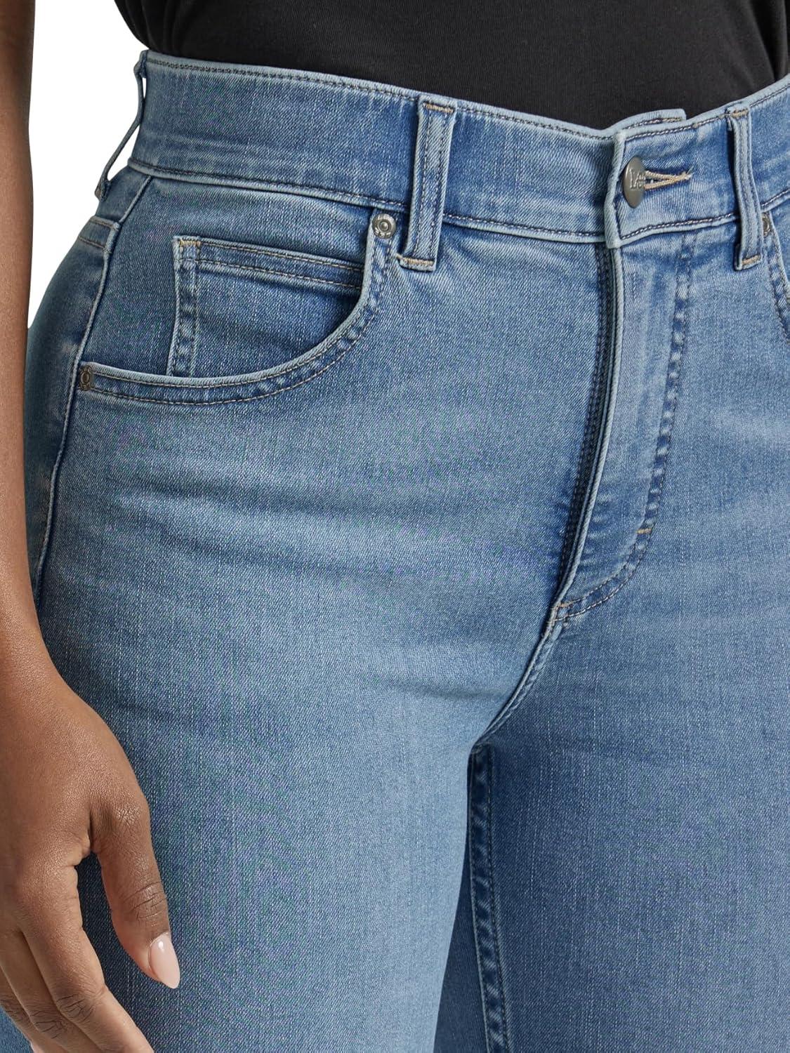imageLee Womens Ultra Lux Comfort with Flex Motion Skinny Leg Jean with Ever FitSugar Cloud