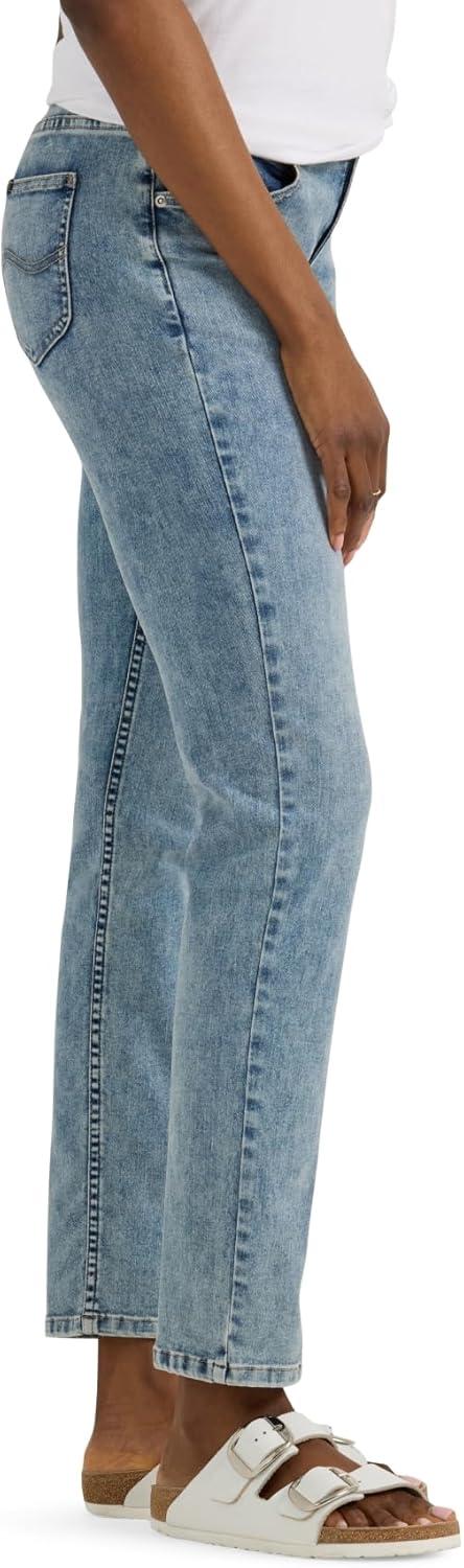 imageLee Womens Ultra Lux Comfort with Flex Motion Slim Straight Jean with Ever FitWisp of Cloud