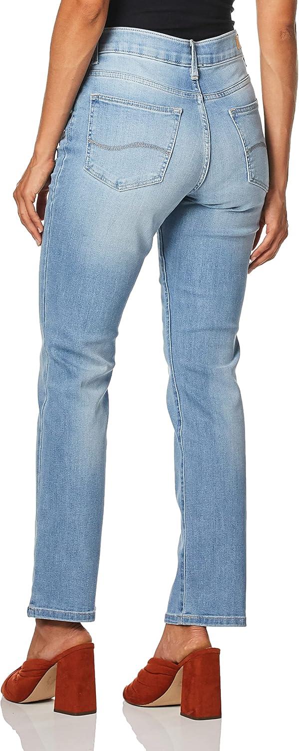 imageLee Womens Ultra Lux Comfort with Flex Motion Straight Leg JeanMatinee