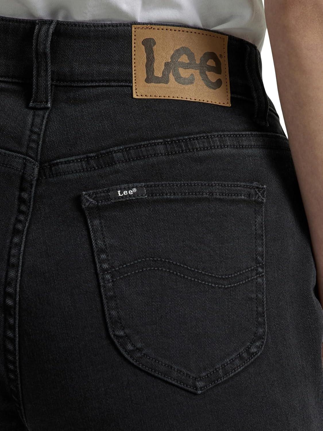imageLee Womens Ultra Lux Comfort with Flex Motion Straight Leg JeanMidnight Bloom