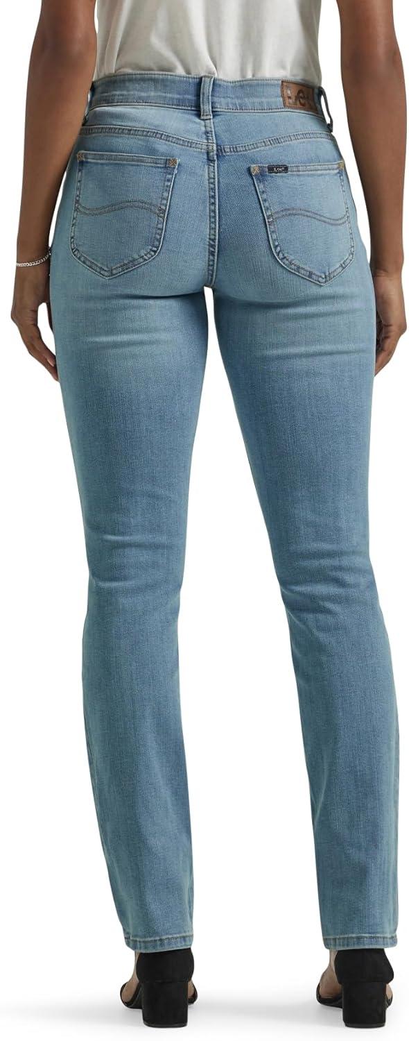 imageLee Womens Ultra Lux Comfort with Flex Motion Straight Leg JeanNorth Shore