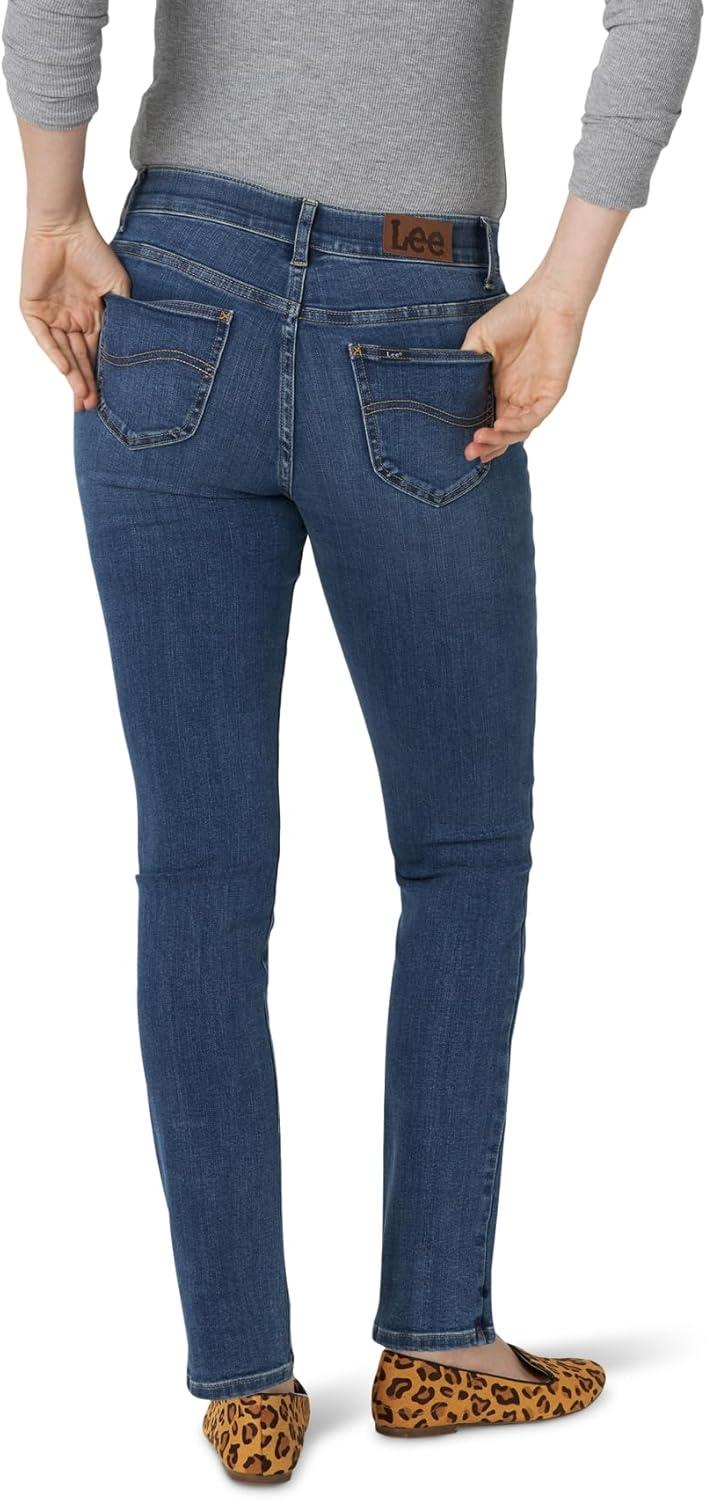 imageLee Womens Ultra Lux Comfort with Flex Motion Straight Leg JeanSeattle