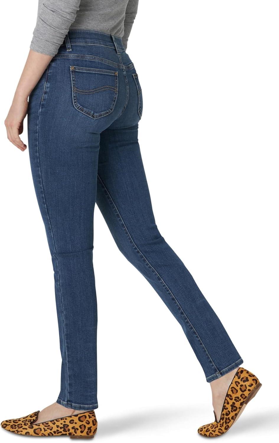 imageLee Womens Ultra Lux Comfort with Flex Motion Straight Leg JeanSeattle