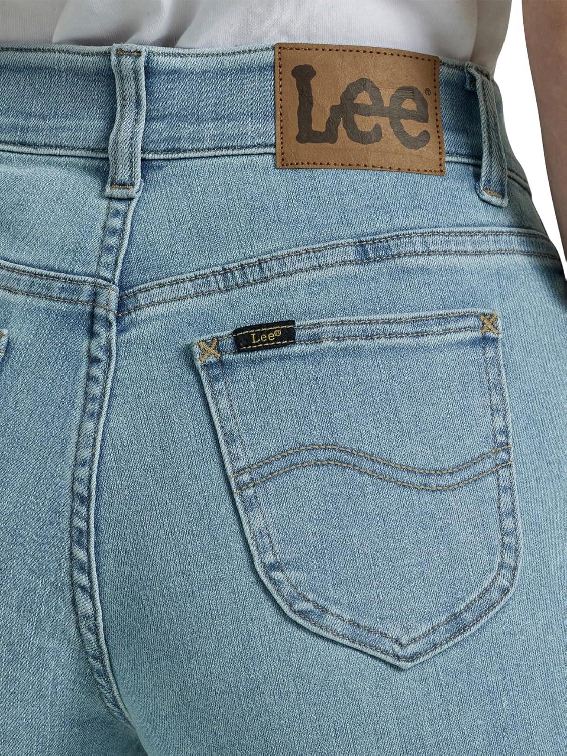 imageLee Womens Ultra Lux Comfort with Flex Motion Straight Leg JeanWithin Motion