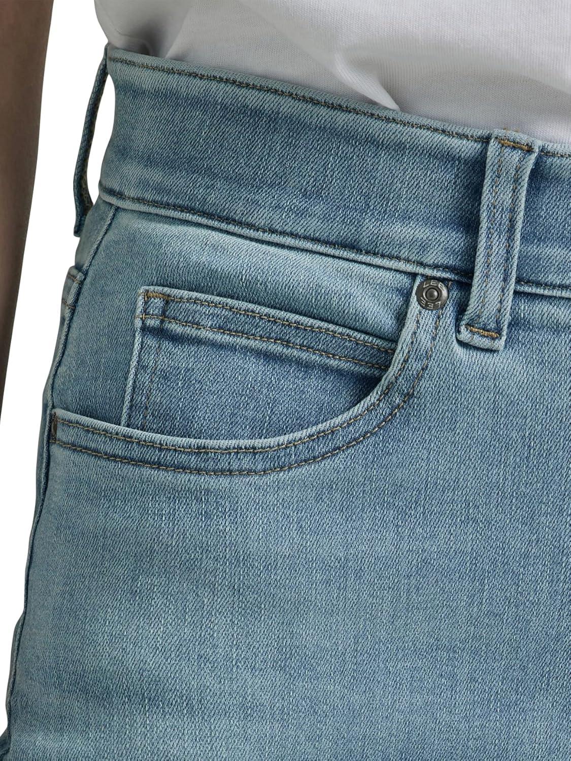 imageLee Womens Ultra Lux Comfort with Flex Motion Straight Leg JeanWithin Motion
