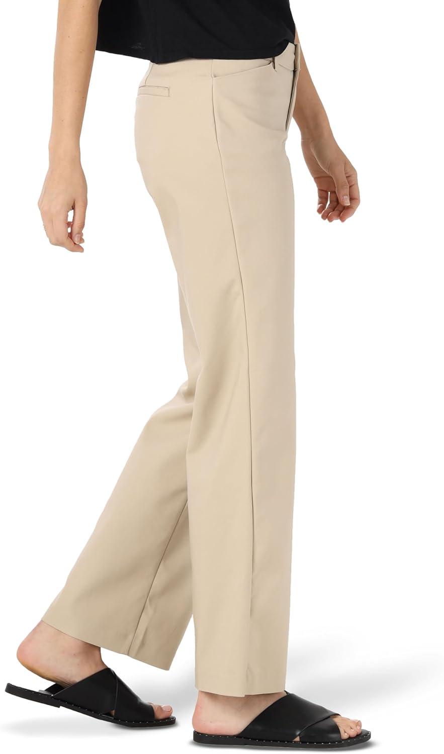 imageLee Womens Ultra Lux Comfort with Flex Motion Trouser PantBungalow Khaki