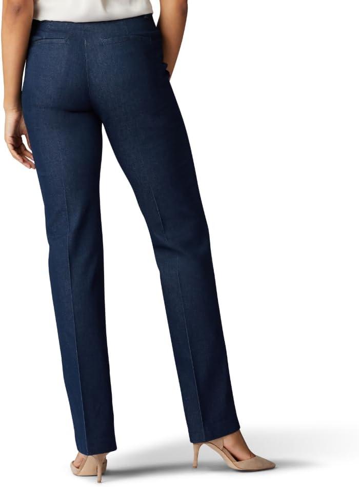 imageLee Womens Ultra Lux Comfort with Flex Motion Trouser PantIndigo Rinse