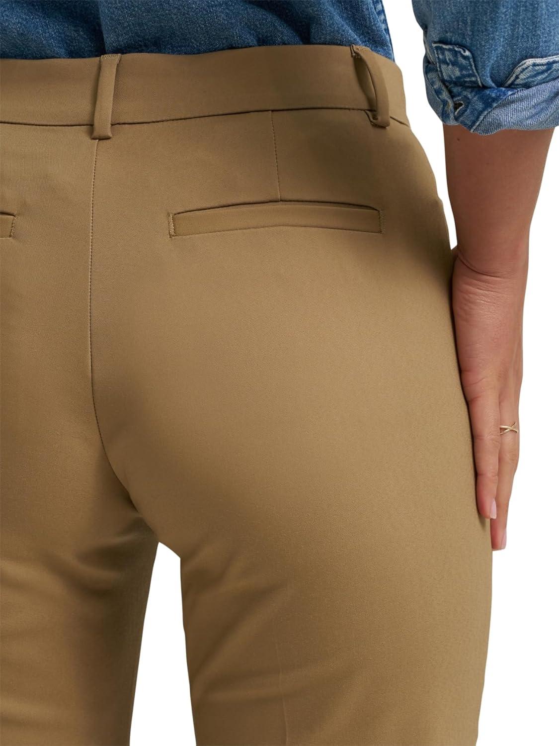 imageLee Womens Ultra Lux Comfort with Flex Motion Trouser PantKhaki