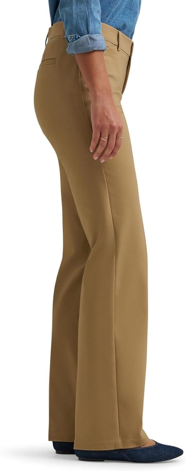imageLee Womens Ultra Lux Comfort with Flex Motion Trouser PantKhaki