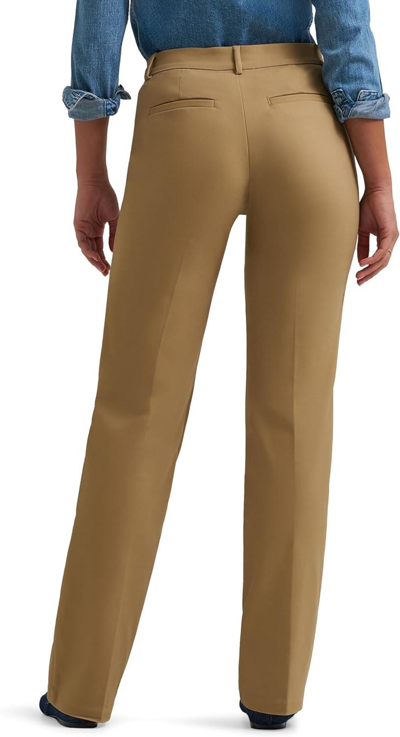 imageLee Womens Ultra Lux Comfort with Flex Motion Trouser PantKhaki