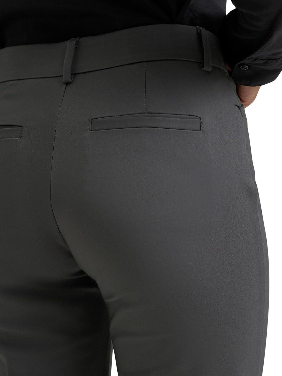 imageLee Womens Ultra Lux Comfort with Flex Motion Trouser PantStatic Gray