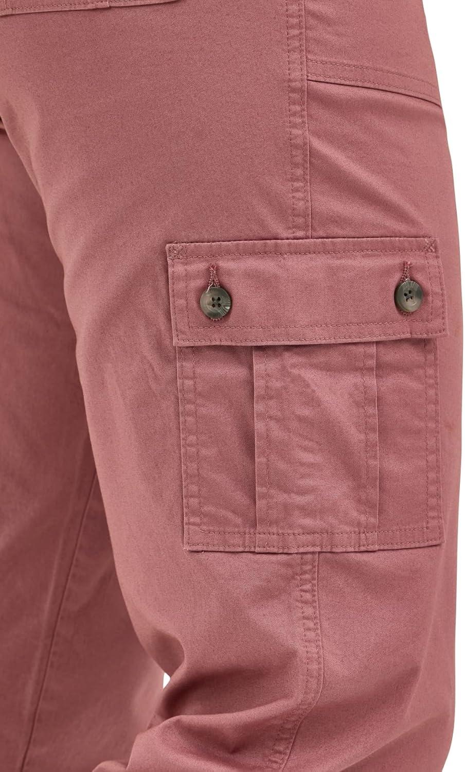 imageLee Womens Ultra Lux Comfort with FlextoGo Cargo Capri PantHenna