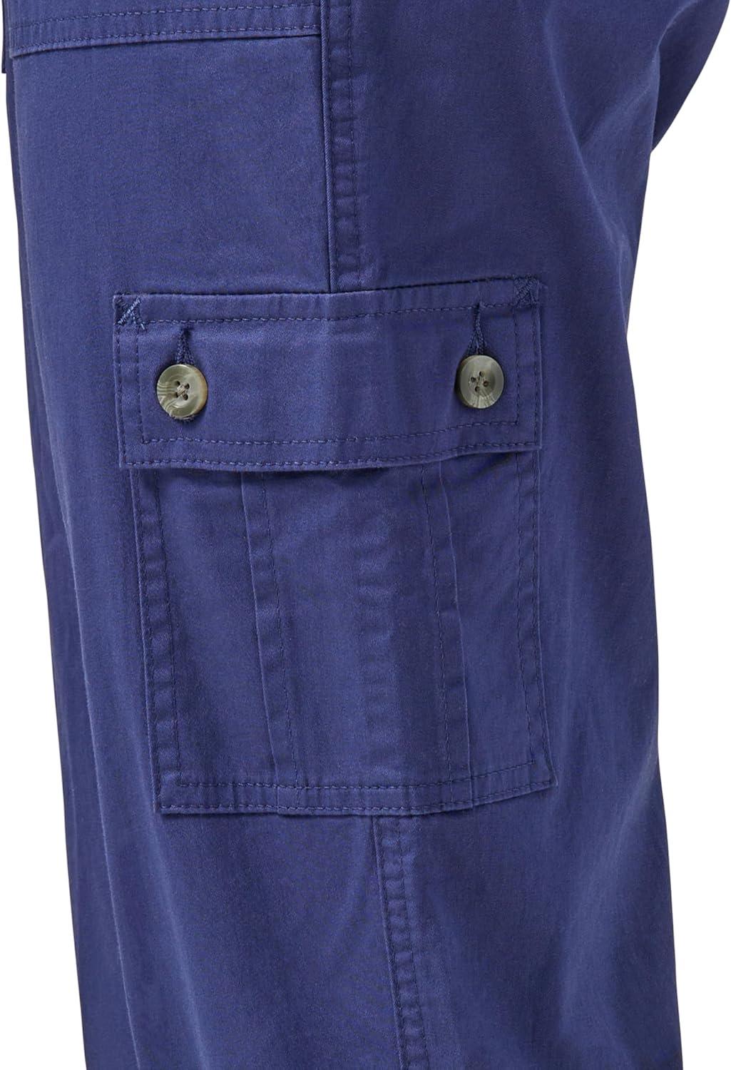 imageLee Womens Ultra Lux Comfort with FlextoGo Cargo Capri PantMedieval Blue