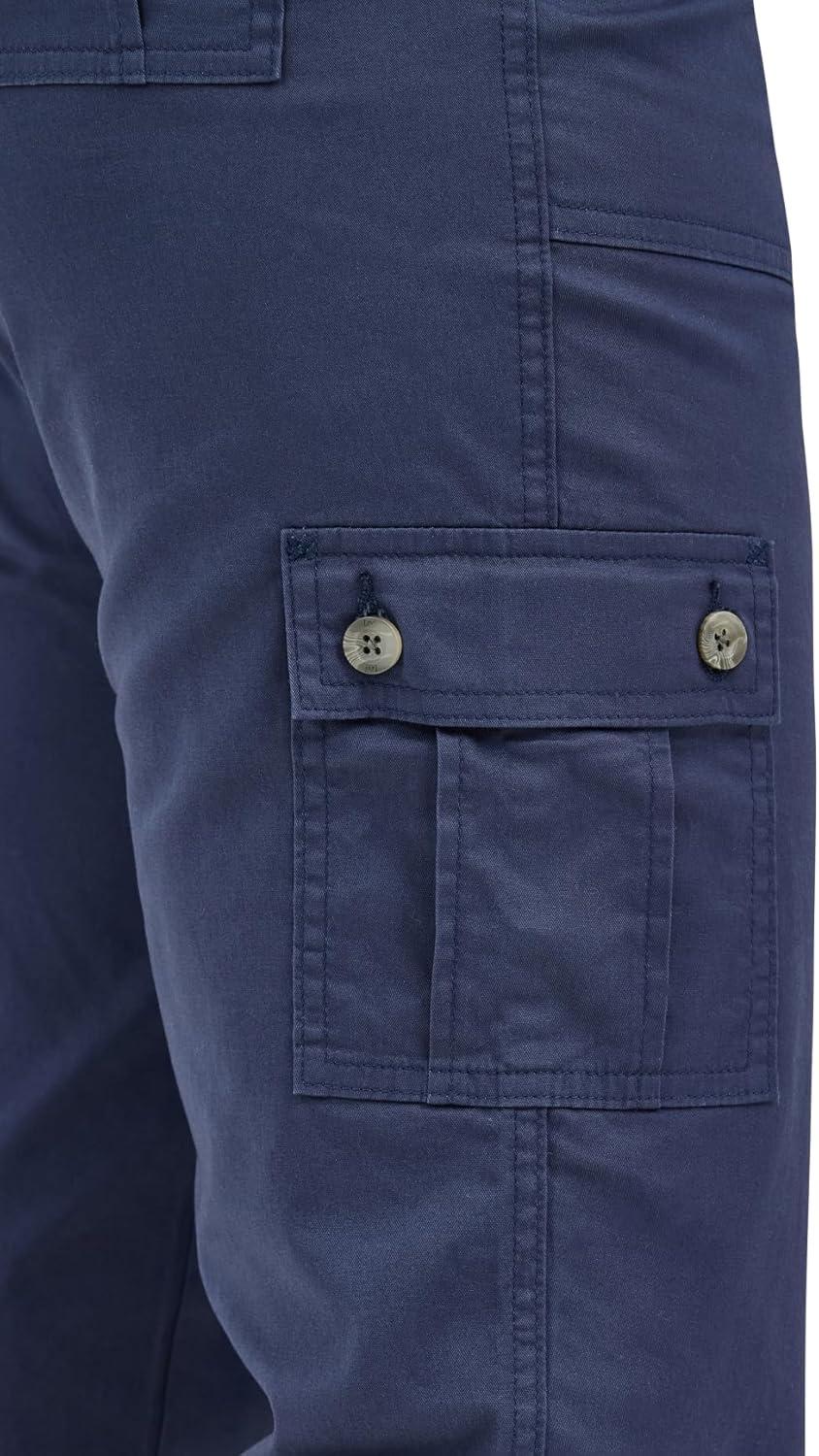imageLee Womens Ultra Lux Comfort with FlextoGo Cargo Capri PantMood Indigo
