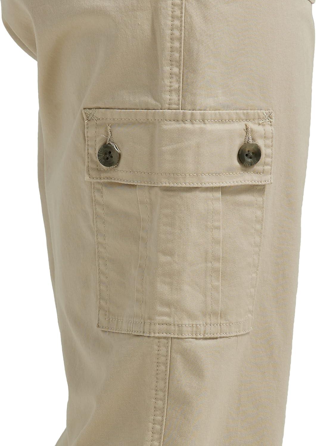imageLee Womens Ultra Lux Comfort with FlextoGo Cargo Capri PantPioneer Beige
