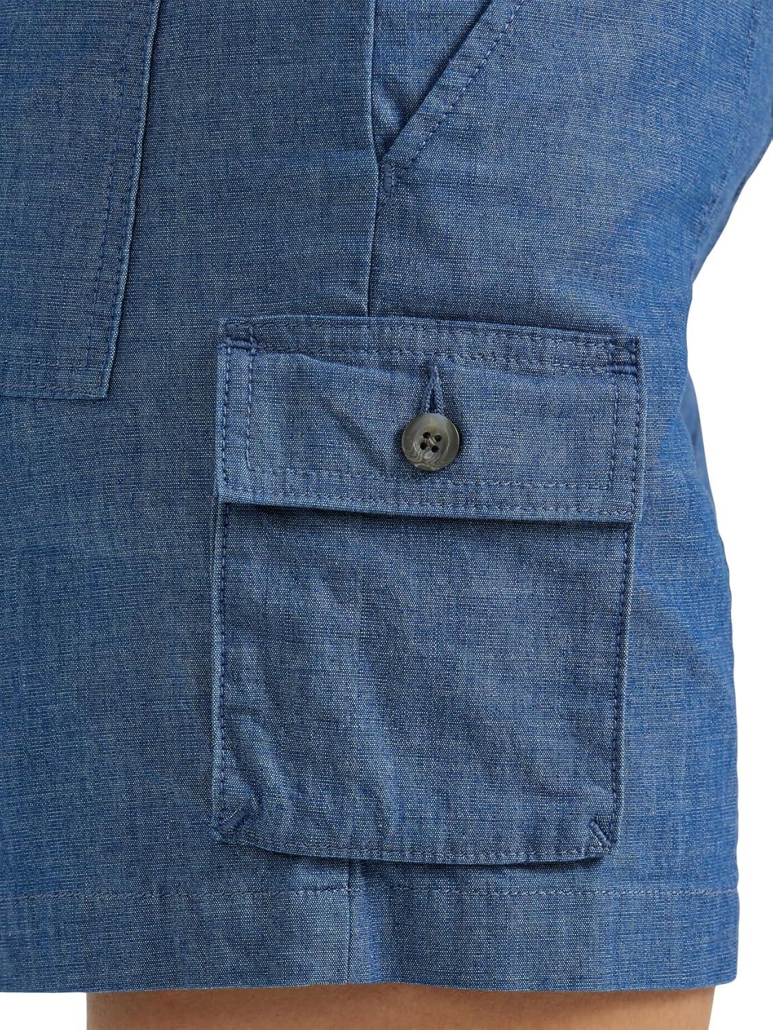 imageLee Womens Ultra Lux Comfort with Flextogo Cargo ShortChambray