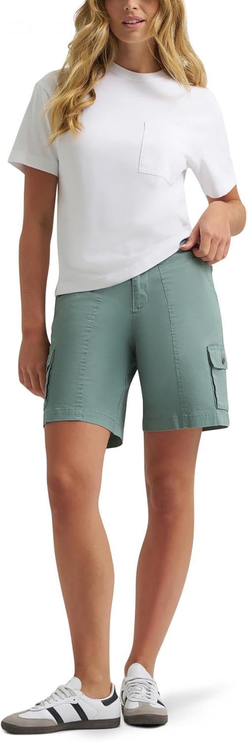 imageLee Womens Ultra Lux Comfort with Flextogo Cargo ShortDesert Sage