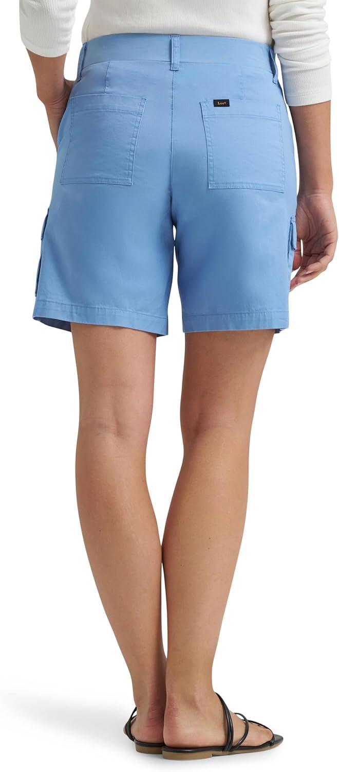 imageLee Womens Ultra Lux Comfort with Flextogo Cargo ShortHalogen