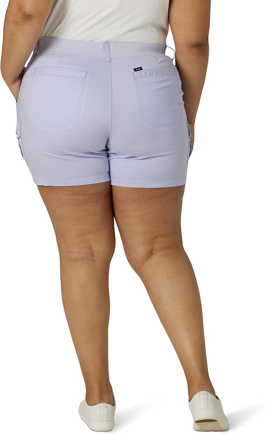 imageLee Womens Ultra Lux Comfort with Flextogo Cargo ShortLavender