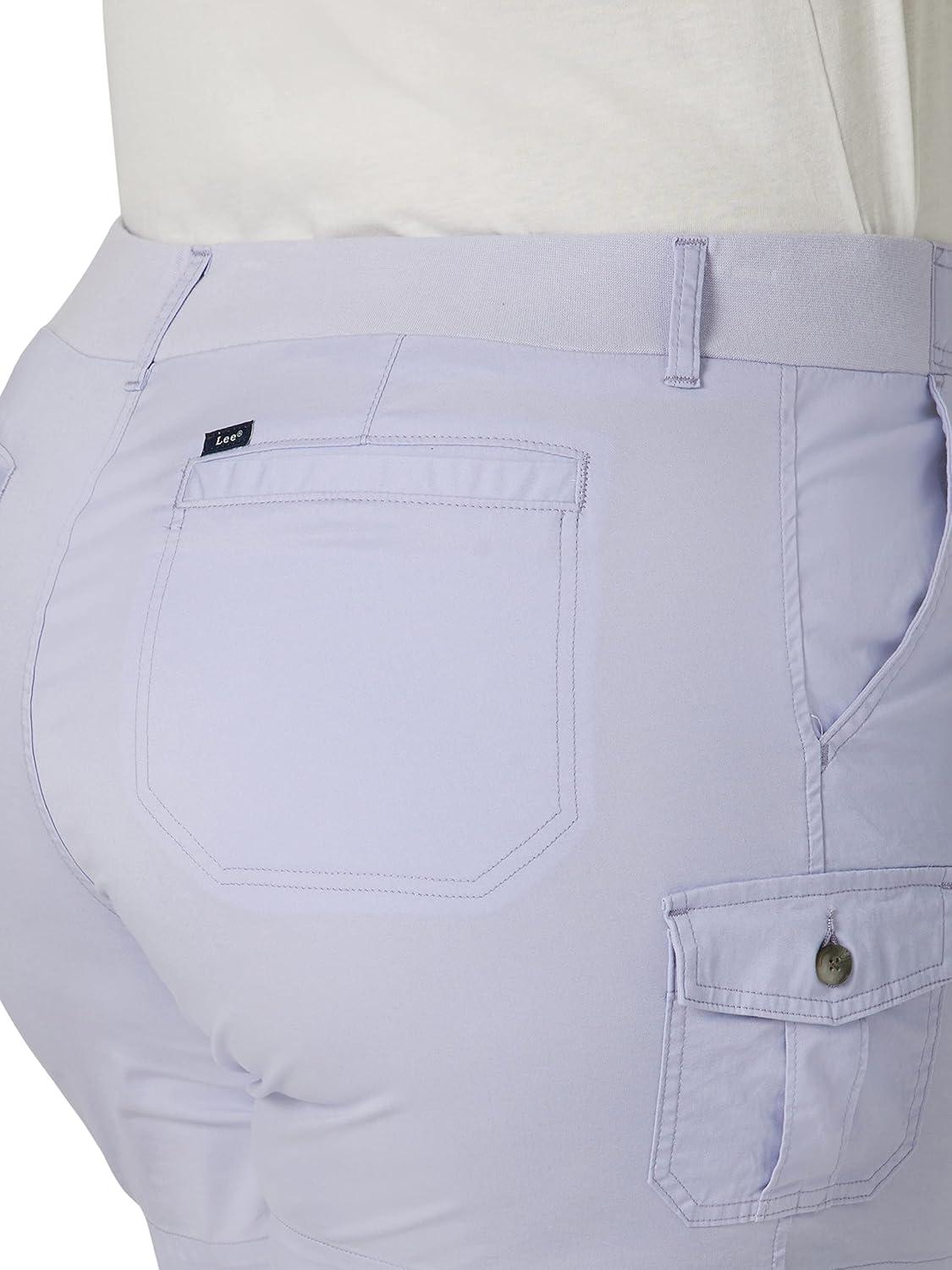 imageLee Womens Ultra Lux Comfort with Flextogo Cargo ShortLavender