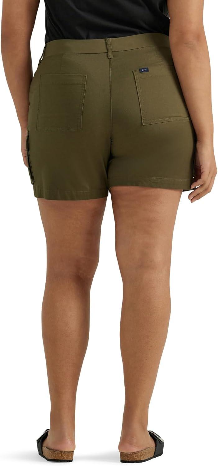 imageLee Womens Ultra Lux Comfort with Flextogo Cargo ShortOlive Night