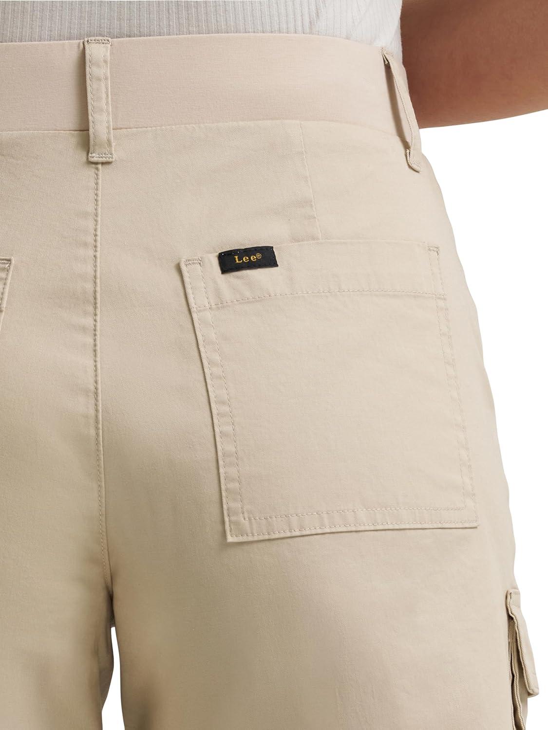 imageLee Womens Ultra Lux Comfort with Flextogo Cargo ShortPioneer Beige