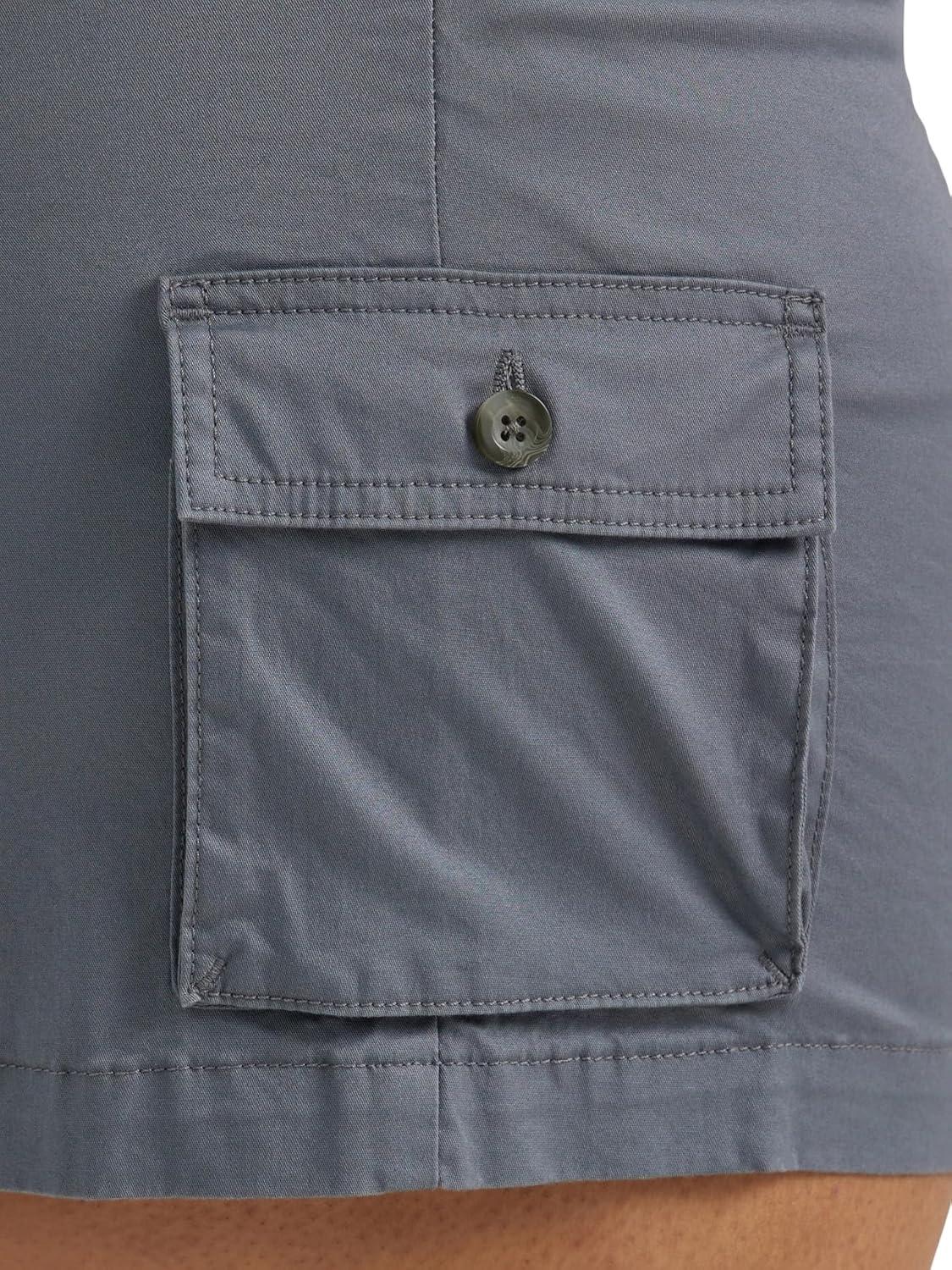 imageLee Womens Ultra Lux Comfort with Flextogo Cargo ShortTech Gray