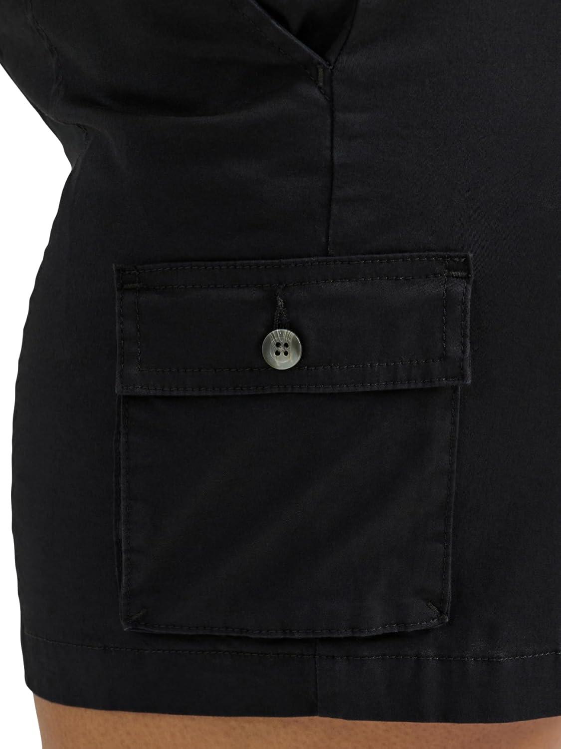 imageLee Womens Ultra Lux Comfort with Flextogo Cargo ShortUnionall Black