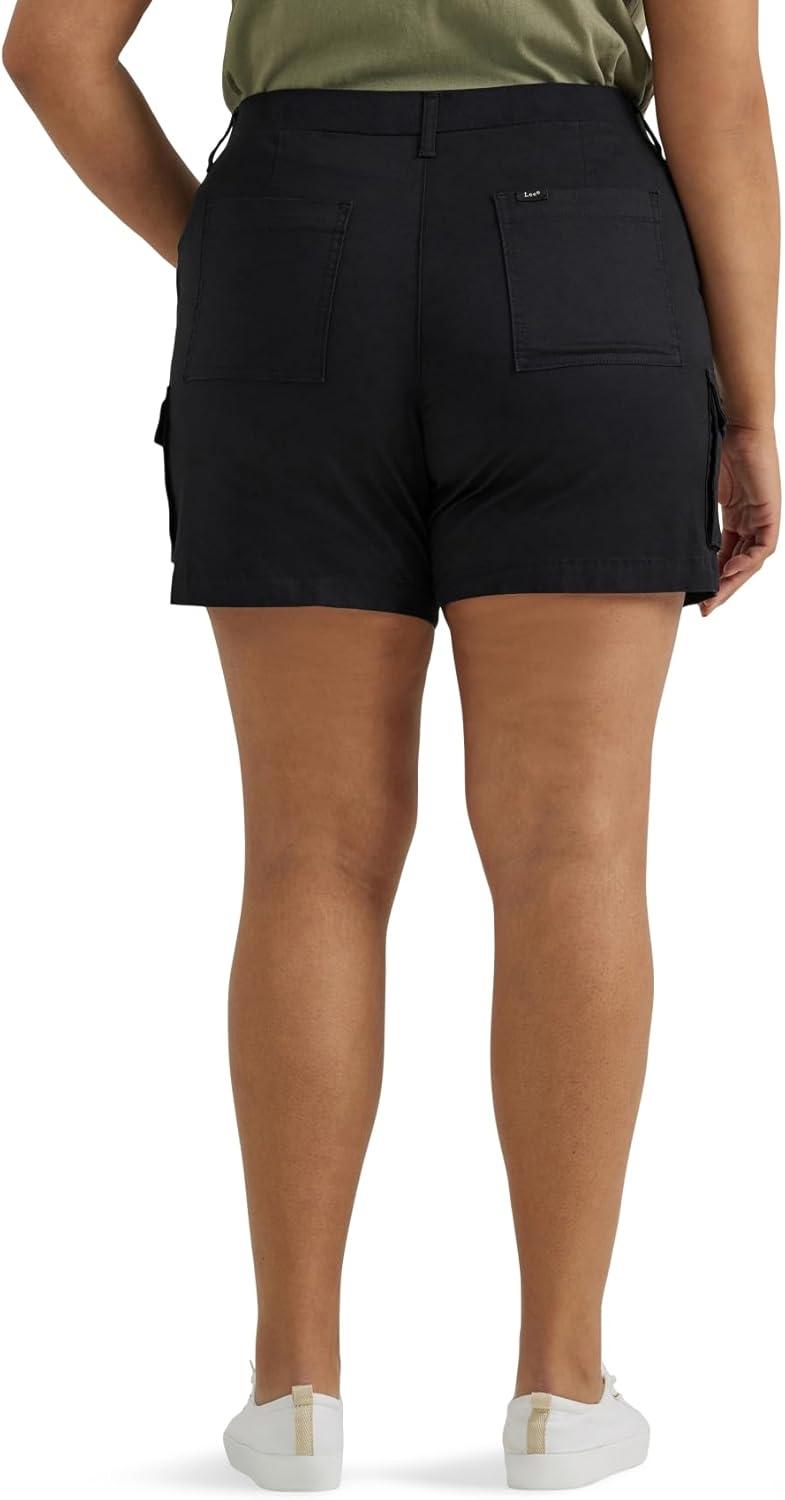 imageLee Womens Ultra Lux Comfort with Flextogo Cargo ShortUnionall Black
