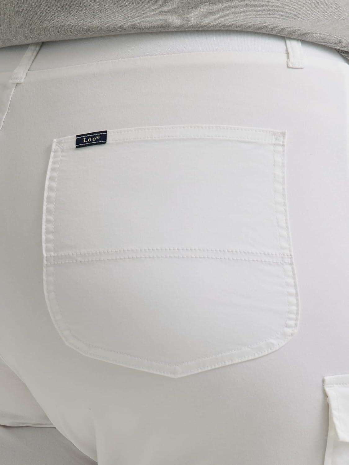 imageLee Womens Ultra Lux Comfort with Flextogo Cargo ShortWhite