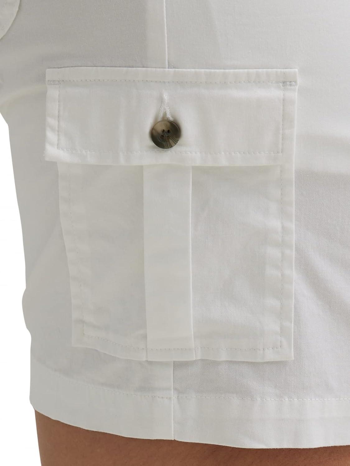 imageLee Womens Ultra Lux Comfort with Flextogo Cargo ShortWhite