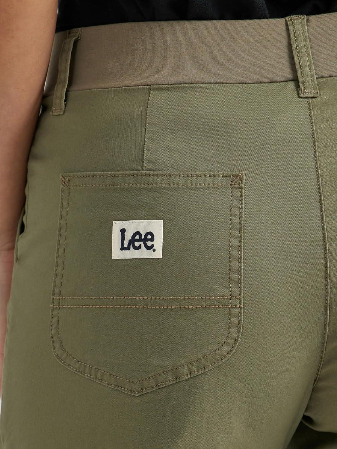 imageLee Womens Ultra Lux Comfort with Flextogo Utility Bermuda ShortDeep Lichen Green