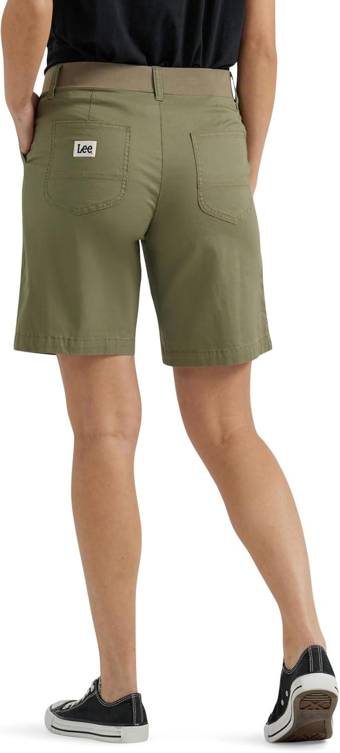 imageLee Womens Ultra Lux Comfort with Flextogo Utility Bermuda ShortDeep Lichen Green