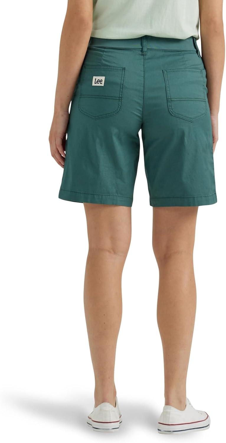 imageLee Womens Ultra Lux Comfort with Flextogo Utility Bermuda ShortEvergreen