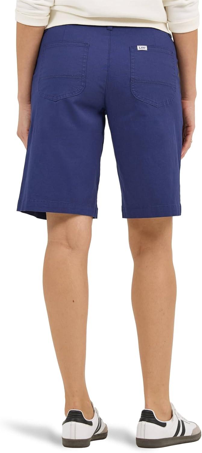 imageLee Womens Ultra Lux Comfort with Flextogo Utility Bermuda ShortMedieval Blue
