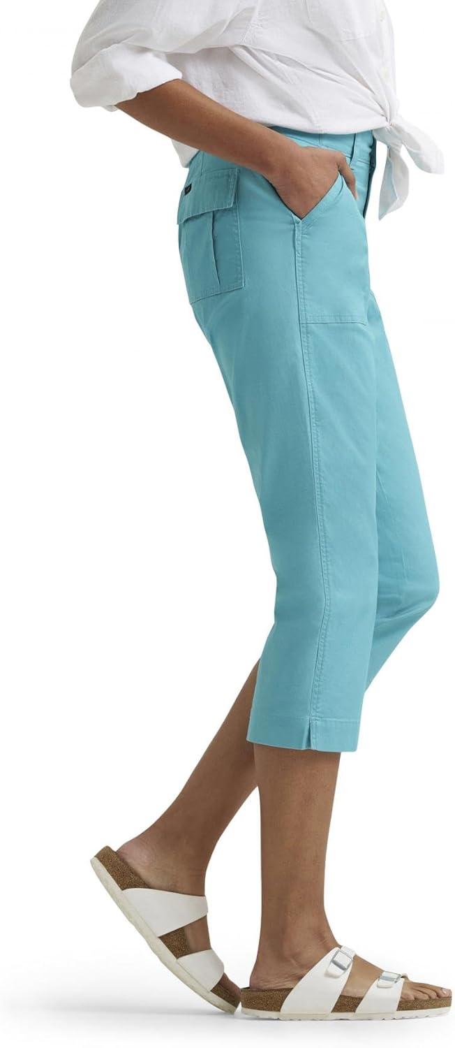 imageLee Womens Ultra Lux Comfort with Flextogo Utility Capri PantBay Blue