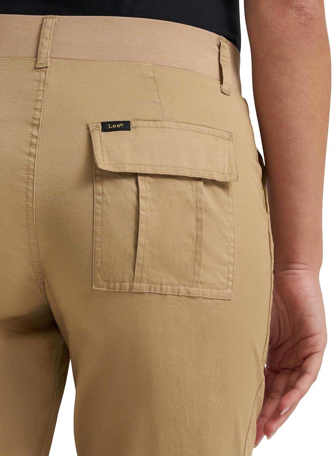 imageLee Womens Ultra Lux Comfort with Flextogo Utility Capri PantWheat