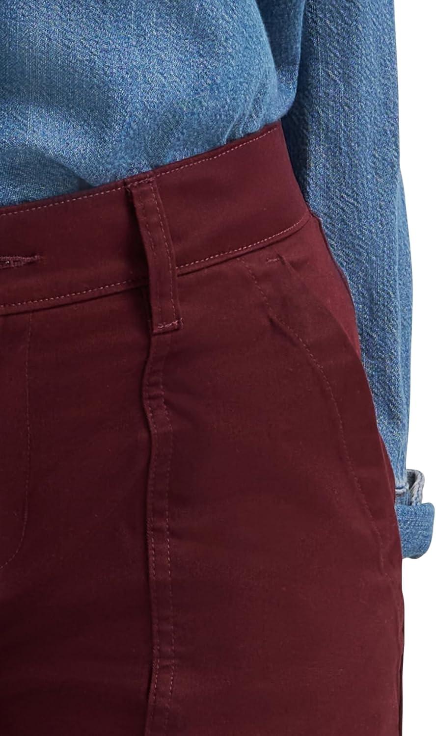 imageLee Womens Ultra Lux Comfort with Flextogo Utility PantBurgandy Wine