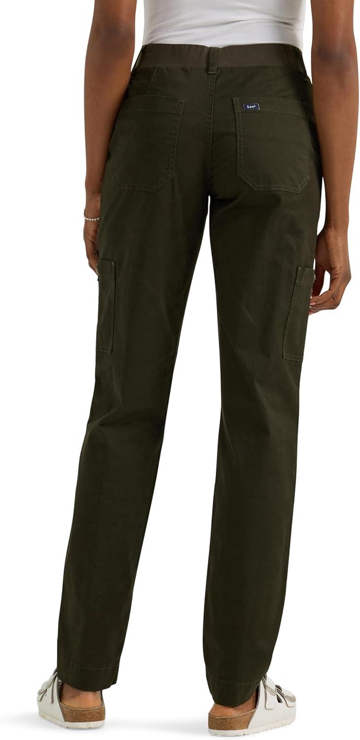 imageLee Womens Ultra Lux Comfort with Flextogo Utility PantDark Olive Night