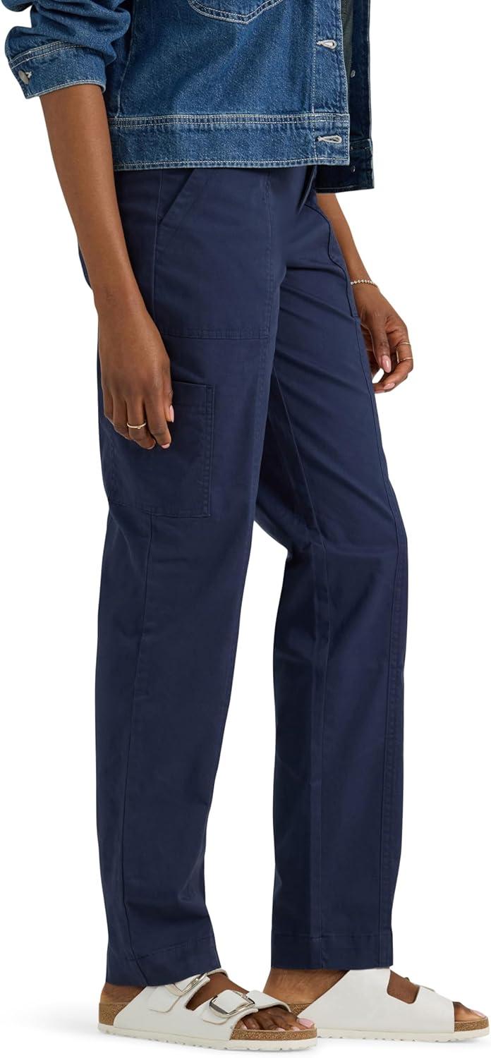 imageLee Womens Ultra Lux Comfort with Flextogo Utility PantMood Indigo