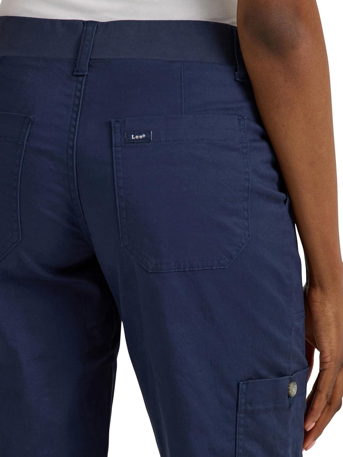 imageLee Womens Ultra Lux Comfort with Flextogo Utility PantMood Indigo