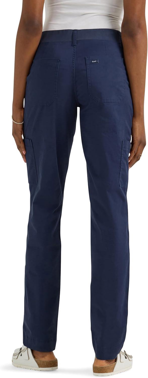 imageLee Womens Ultra Lux Comfort with Flextogo Utility PantMood Indigo