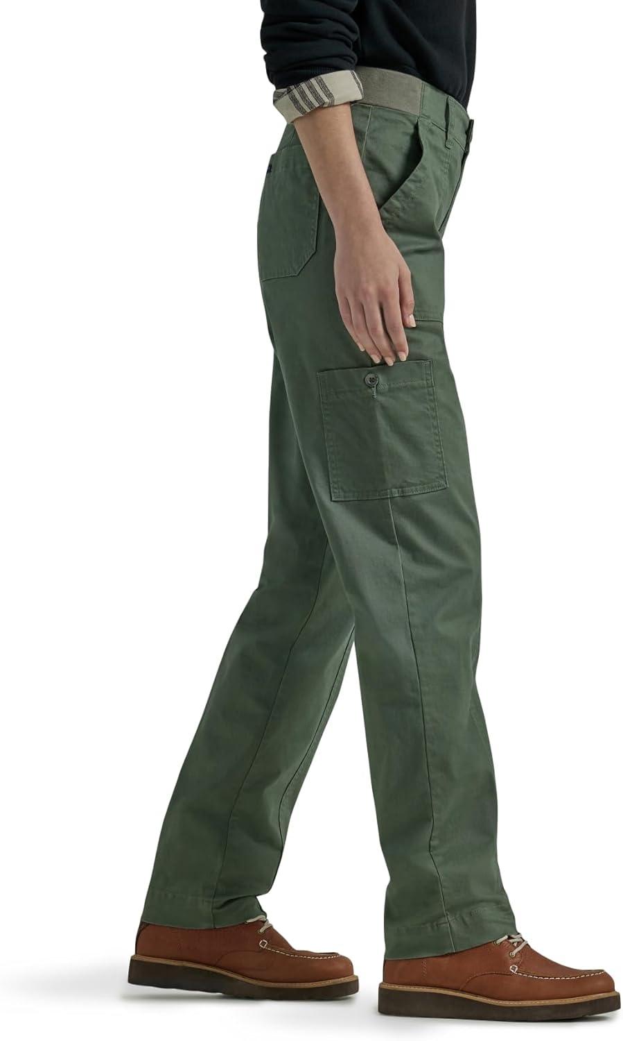 imageLee Womens Ultra Lux Comfort with Flextogo Utility PantOlive Grove