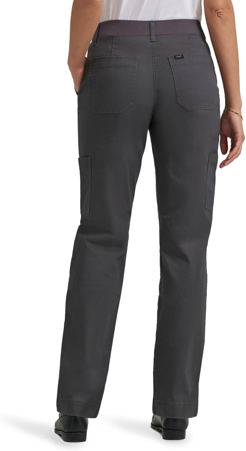 imageLee Womens Ultra Lux Comfort with Flextogo Utility PantStatic Gray