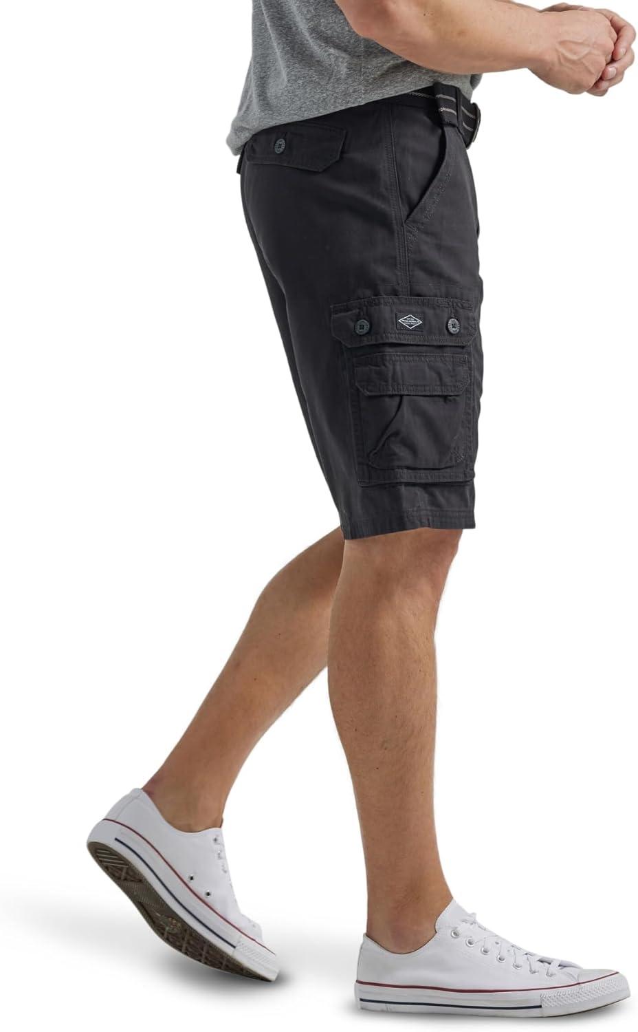 imageMens Dungarees New Belted Wyoming Cargo ShortBlack