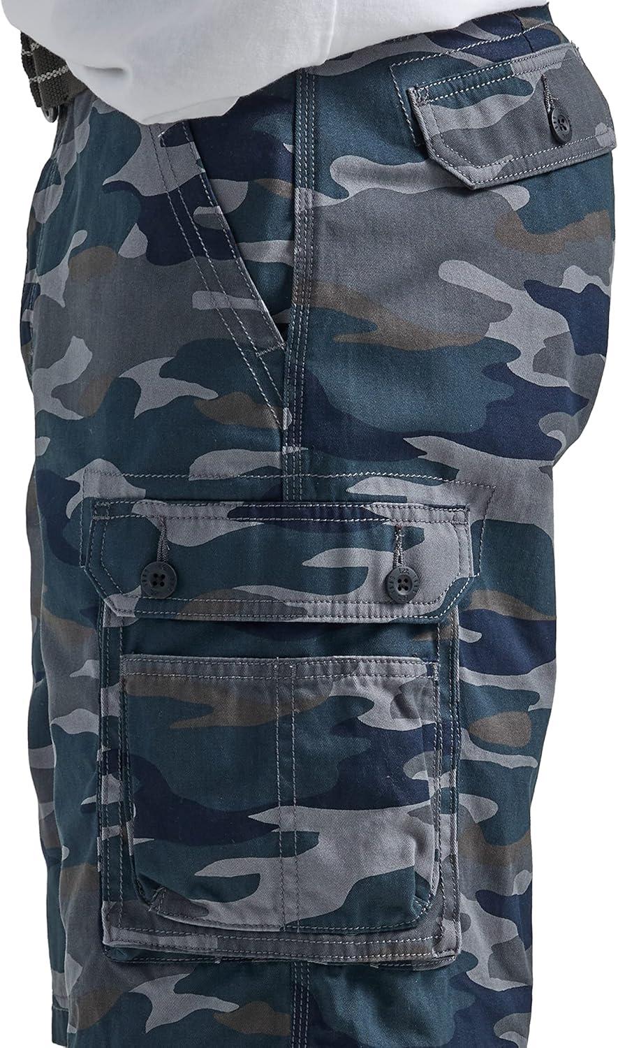 imageMens Dungarees New Belted Wyoming Cargo ShortBlack Camo