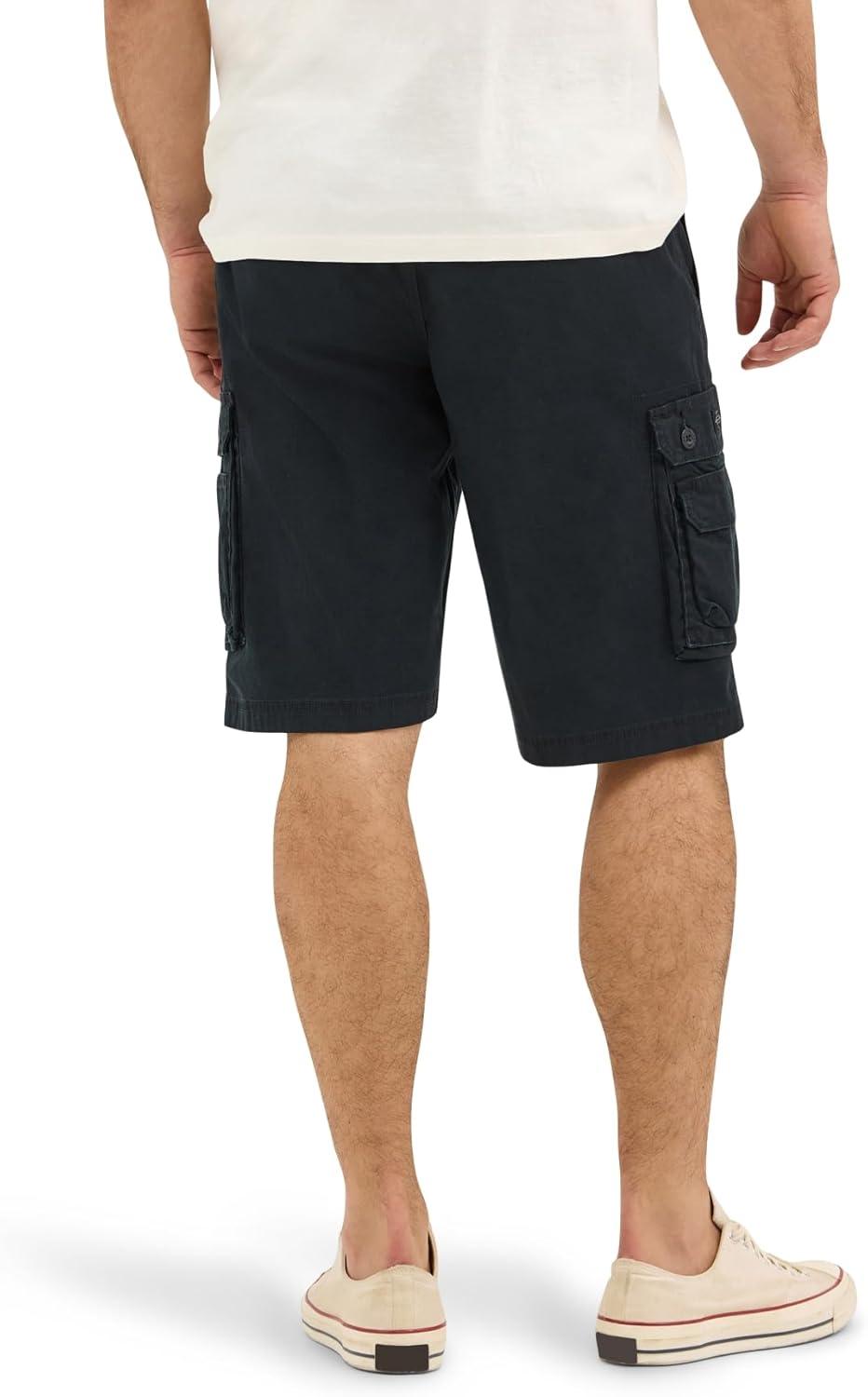 imageMens Dungarees New Belted Wyoming Cargo ShortBlack Ripstop