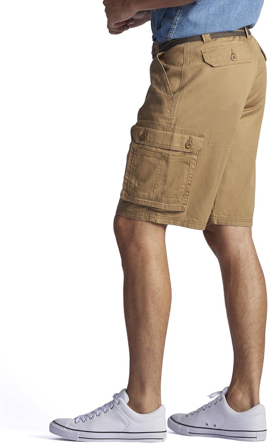 imageMens Dungarees New Belted Wyoming Cargo ShortBourbon